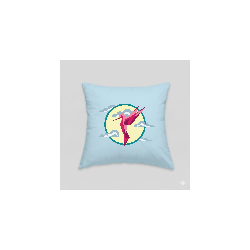 Hummingbird cushion